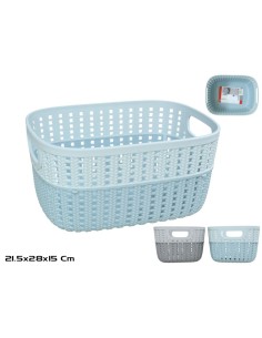 CESTA MULTIUSOS 28X21,5X15 CM