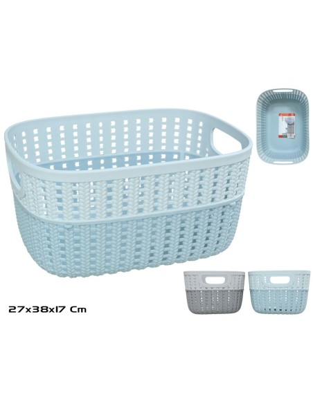 CESTA MULTIUSOS 38X27X17 CM