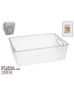 BANDEJA ORGANIZADORA LIMA 3,5L 25X17X9,5 CM ACRILI