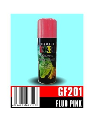 PINTURA SPRAY FLUORESCENTE ROSA