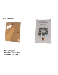 MARCO CLIP 20X30CM