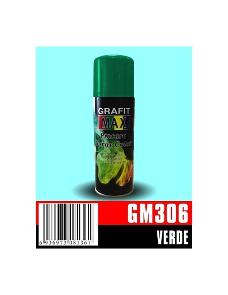 PINTURA SPRAY METALIZADA VERDE