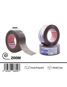 PRECINTO 4.8CMX200M MARRON