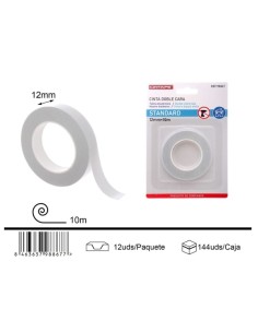 CINTA DOBLE CARA 12X10