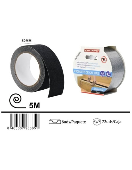 CINTA 50MMX5M ANTIDESLIZANTE
