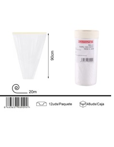CINTA 90X20M BRICO CON PLASTICO