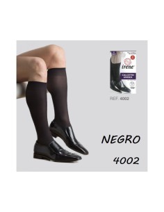 CALCETIN NEGRO 40 DEN 2 PARES UNISEX