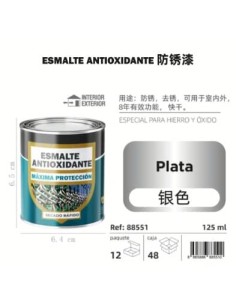 ANTIOXIDANTE 125ML PLATA