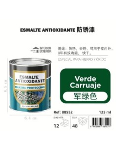 ANTIOXIDANTE 125ML VERDE CARRUAJE