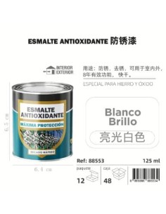 ANTIOXIDANTE 125ML BLANCO BRILLO