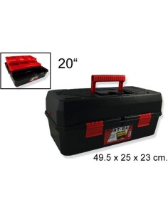MALETIN 49.5X25X23CM HERRAMIENTAS BANDEJA