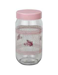 TARRO 1L CRISTAL FLOR