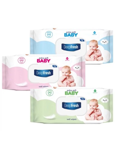 TOALLITAS BABY EXTRA SOFT 72U