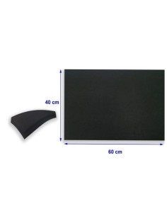 FIELTRO NEGRO 60X40CM