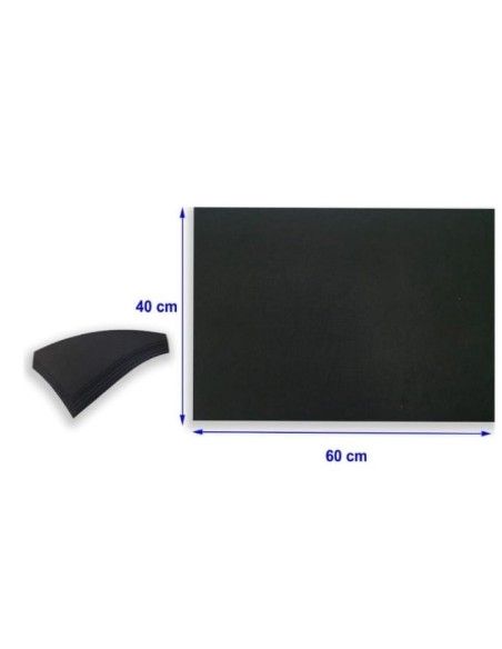 FIELTRO NEGRO 60X40CM