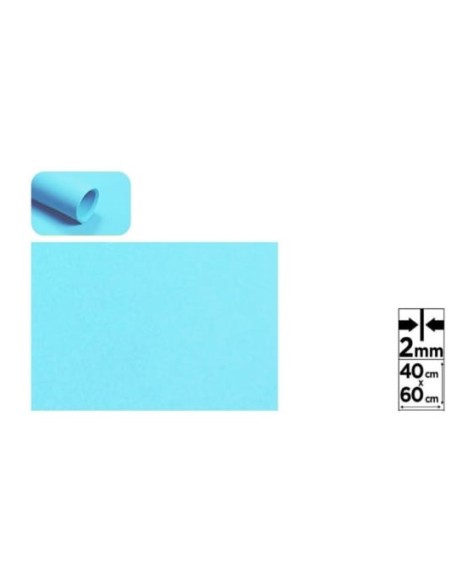 GOMA EVA AZUL 40X60CM 10UND