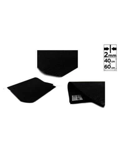 GOMA EVA NEGRO PURPURINA 40X60CM