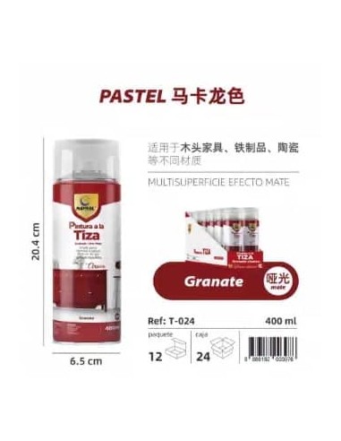 SPRAY TIZA 24-GRANATE 400ML