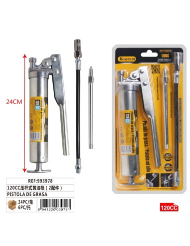 PISTOLA DE GRASA 120CC