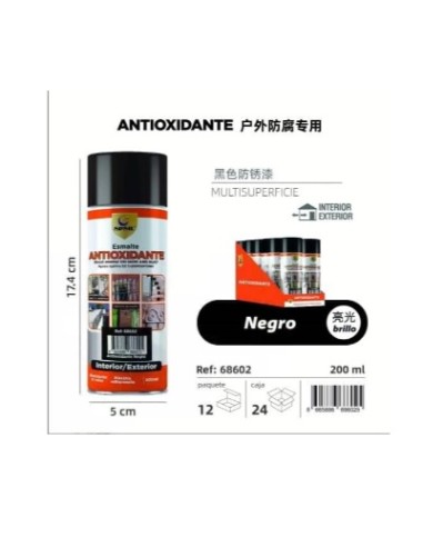 SPRAY 200ML NEGRO ANTIOXIDANTE