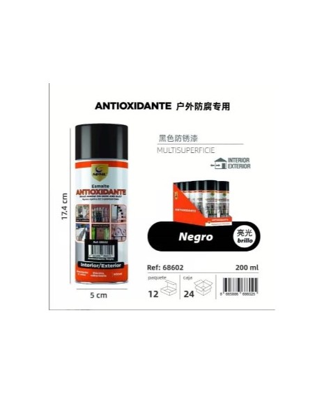 SPRAY 200ML NEGRO ANTIOXIDANTE