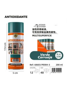 SPRAY 200ML VERDE CARRUAJE ANTIOXIDANTE