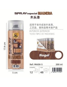 SPRAY 200ML MADERA NOGAL