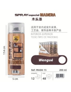 SPRAY 200ML MADERA WENGUE