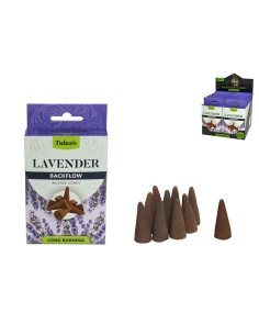 INCIENSO 28G 10 CONOS TULASI LAVENDER