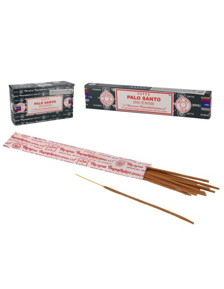 INCIENSO 15G 12 STICKS PALO SANTO