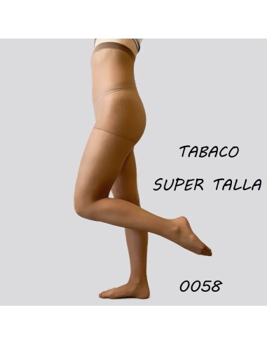 PANTY TABACO SUPER TALLA ESPUMA CON BRAGA