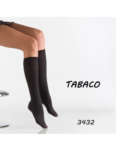 CALCETIN TABACO 2 PARES ESPUMA UNISEX OPACO