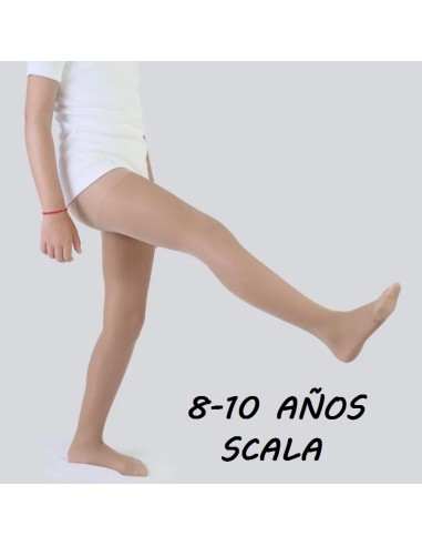 PANTY INFANTIL SCALA 8-10 AÑOS LYCRA PUNTA INV