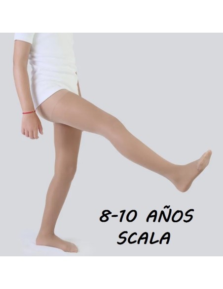PANTY INFANTIL SCALA 8-10 AÑOS LYCRA PUNTA INV