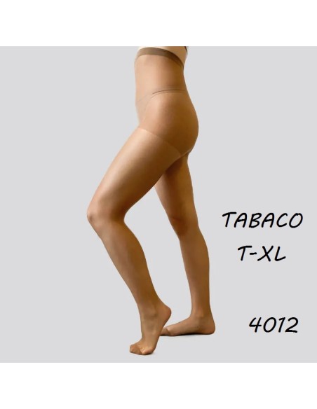 PANTY TABACO XL 15 DEN CON LYCRA FINO