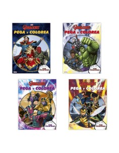 LOS VENGADORES PEGACOLOR