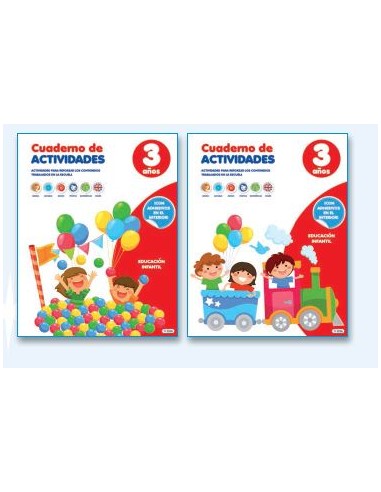 CUADERNOS DE ACTIVIDADES - 3 AÑOS