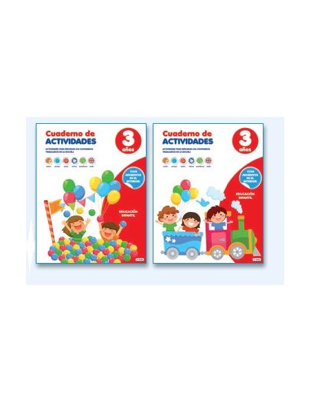 CUADERNOS DE ACTIVIDADES - 3 AÑOS