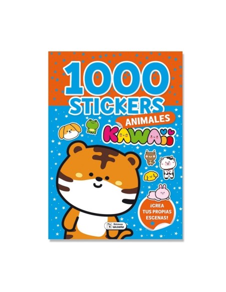 1000 STICKERS KAWAII ANIMALES