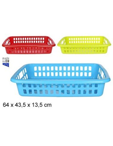 CESTO 64X43.5X13.5CM RECTANG BAJO GRANDE