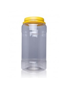 BIDON MEDIANO TAPA AMARILLA TP 3100 E1 PET