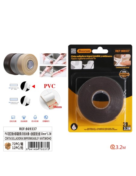 CINTA SELLADORA IMPERMEABLE Y ANTIMOHO