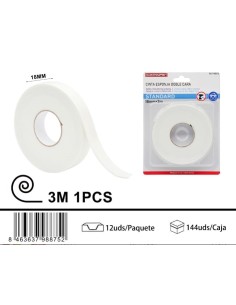 CINTA DOBLE CARA 18X3