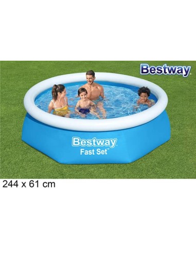 PISCINA REDONDO ARO INFLABLE 244x81cm
