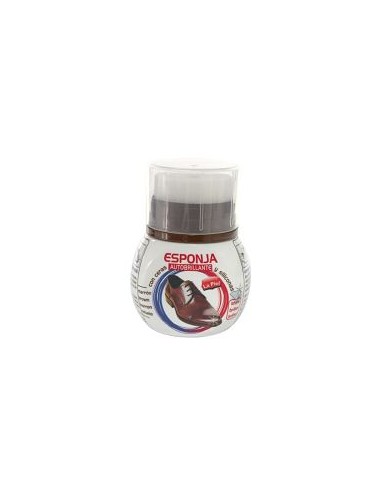 ESPONJA AUTOBRILLANTE  25 ML MARRON