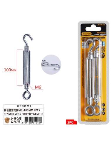 TENSORES CON CUERPO Y GANCHO