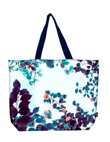 BOLSA DE PLAYA PVC BRILLO 40x52 cms. BAGGY ROSAS