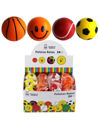 PELOTA RELAX MASAJE 6CM