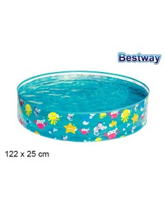 PISCINA HINCHABLE FONDO MAR 122X25 CM