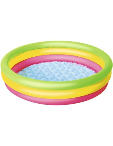 PISCINA INFANTIL 3 COLORES BOLSA BW 102X25 CM